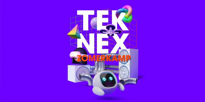 TekNex zomerkampen in samenwerking met FluxLab brengen kinderen spelenderwijs in contact met de nieuwste technieken