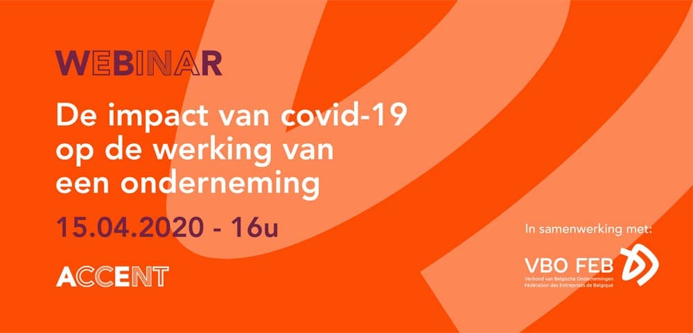 De impact van covid-19 op de werking van mijn onderneming